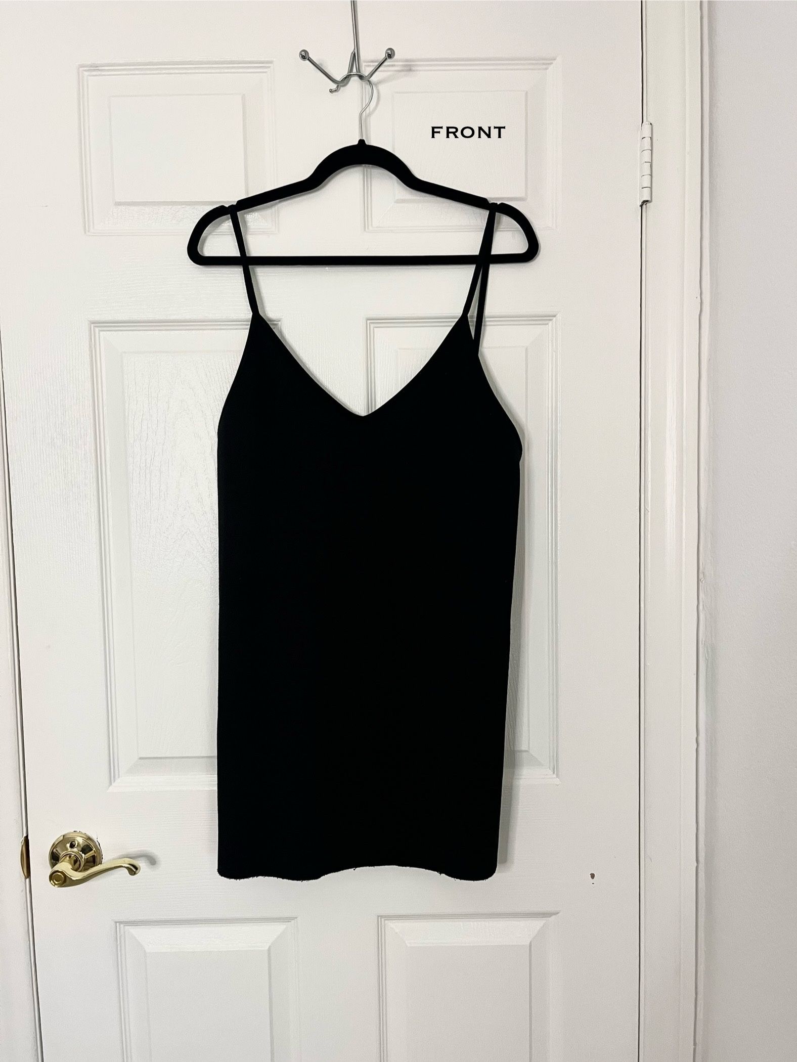 Black Slip Dress