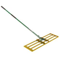 R&R LAWN LEVEL RAKE WITH HANDLE - 36 INCHES