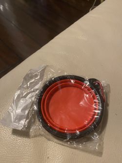 Collapsible Food Bowl For Small Dogs. New In Package
