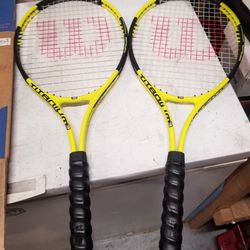 Wilson Titanium Tennis Rackets