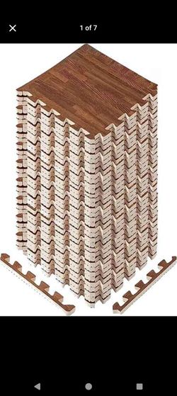 Yes4All Interlocking Foam Mats for Floor Protection
Includes Border Edges, Cushioned Surface and Easy Interlocking Design for Living Rooms, Garages, P