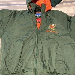 Miami Hurricanes Vintage Jacket M