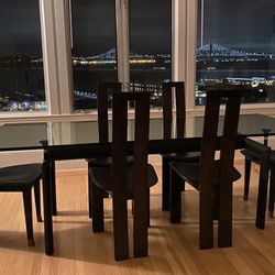 The Le Corbusier Glass Dining Table (LC6)