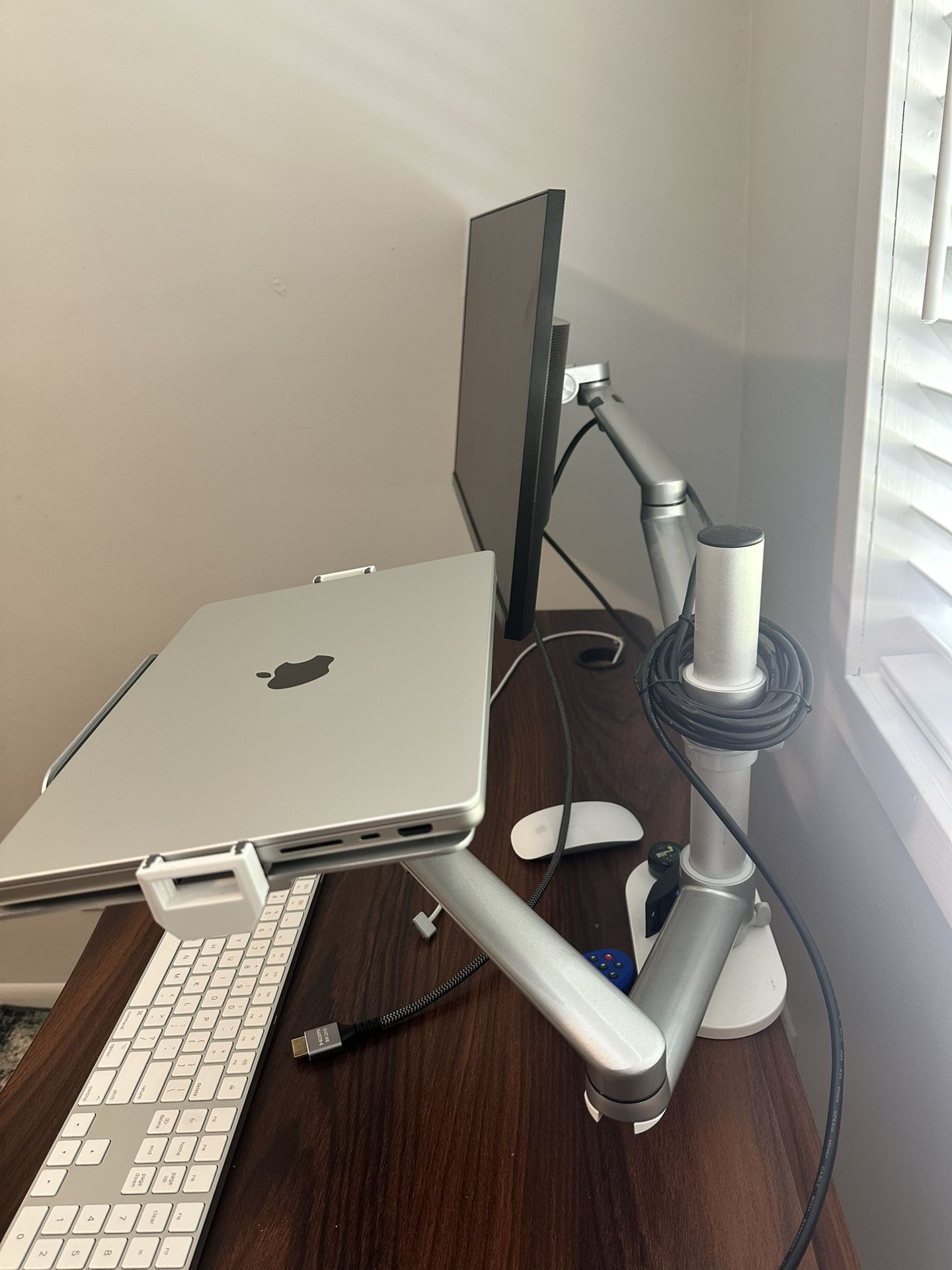 Monitor Arm And Laptop Mount