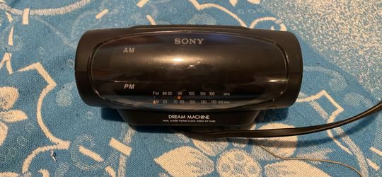 Sony dream machine am fm alarm clock
