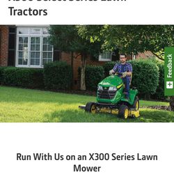 John Deere Lawn Mower 