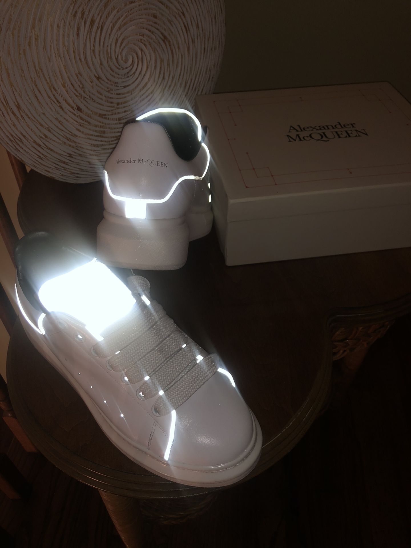 Alexander McQeen 3M reflective sneakers