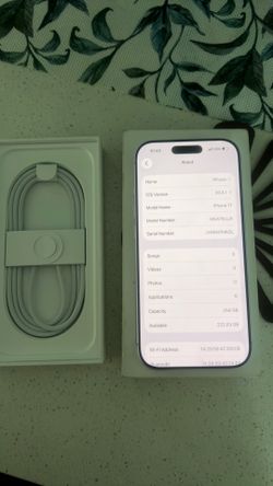 Sim locked  iPhone 17 Verizon with number still active I’m selling my phone for some cash instead