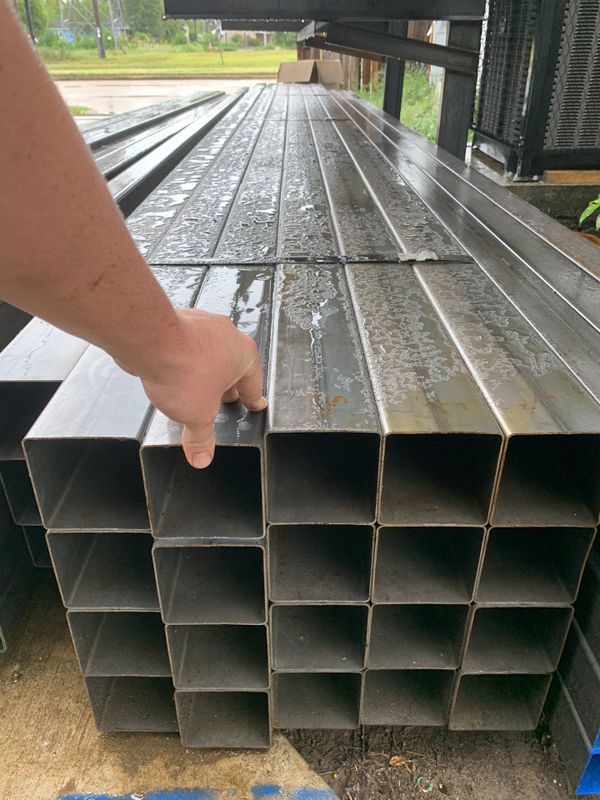 Square Tubing 4”x4”x14g x20’ for Sale in Houston, TX OfferUp