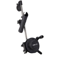 Scotty #1050MP Depthmaster Manual Downrigger, Display Packed w/ Rod Holder & Clamp Mount,Black