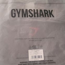 Gymshark Onyx 5.0 Seamless T-Shirt Men's Small Burgundy Black Athletic Fit