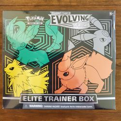 Pokemon Evolving Skies ETB Elite Trainer Box [Flareon/Jolteon/Umbreon/Leafeon]