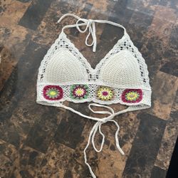 NEW Handmade Crotchet Bikini Top