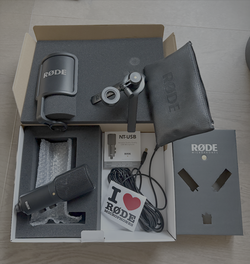 RODE NT-USB Condenser Microphone Like New