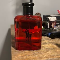Polo Red Edt 4.2 Oz Barley Used (trade Or Best Offer) NOT FREE