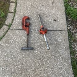 Pipe Cutter And Threader