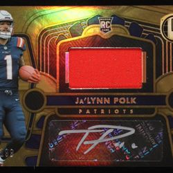 Ja'Lynn Polk 2024 Panini Gold Standard Autograph Memorabilia #218 #056/199 RC