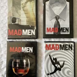Mad Men Seasons 1-4 & 6 DVDs For Sale 