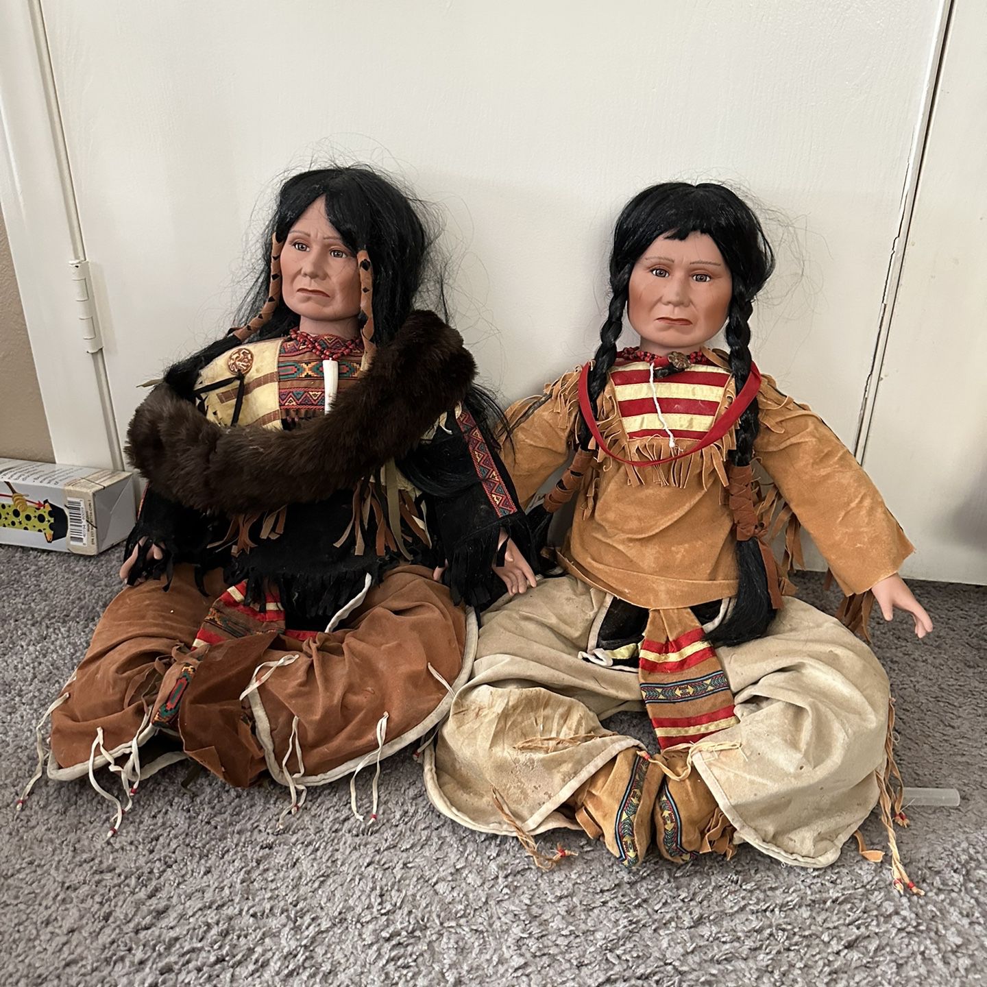 Native American Porcelain Dolls