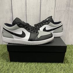 Jordan 1 Low Shadow Toe Grey Gray Size 13 