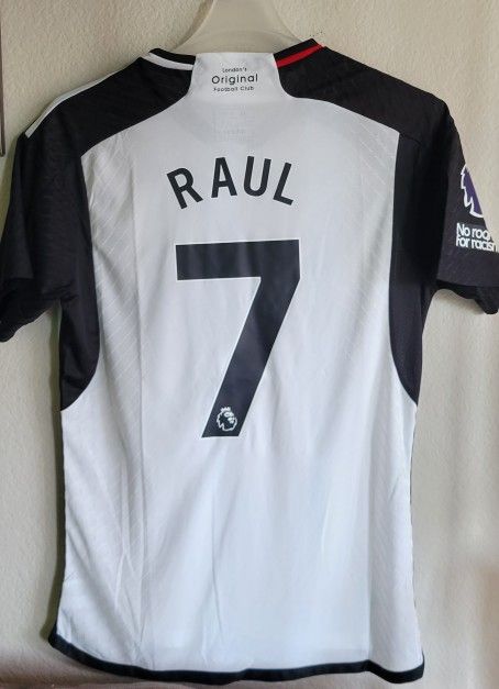 Adidas Mens Fulham Home Jersey Authentic Raul Jiménez Size Large No Trade