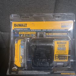 Dewalt Power Stack (new Battery) And Charger