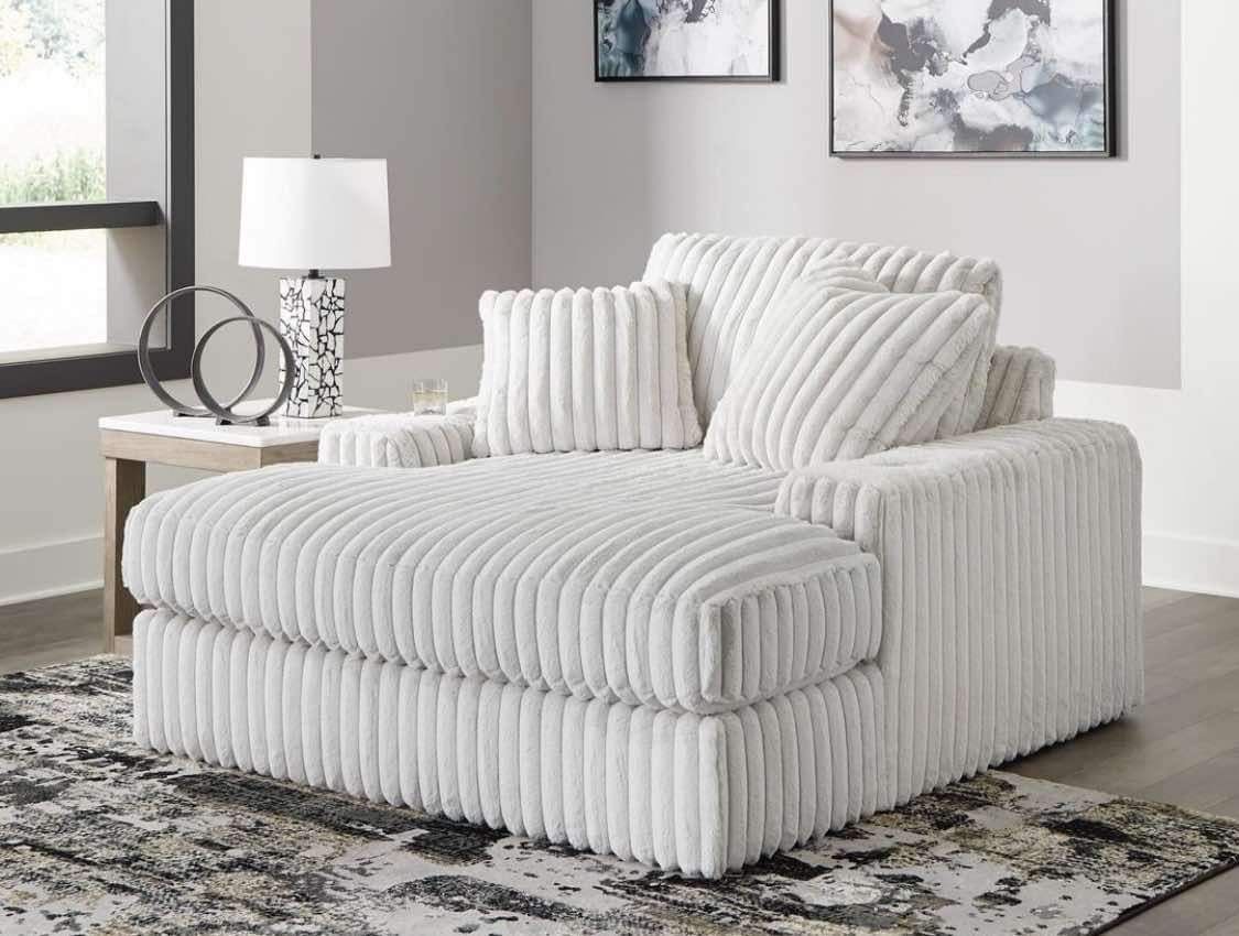 Oversized Fluffy Corduroy Chair