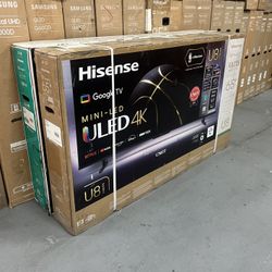 65 Hisense ULED U8K 4K HDR Smart Tv