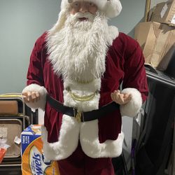 Life -size  Santa Claus Figure