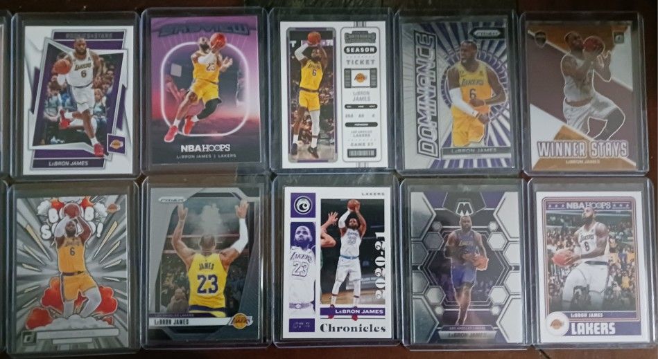 Lebron James Cards 