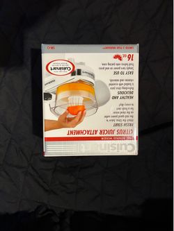 Citrus, juicer attachment