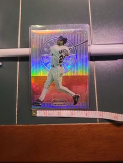 1995 Ken Griffey Jr. Jumbo Refractor 4x6