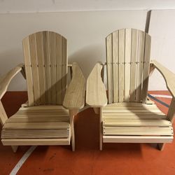 Wooden Chairs/backyards