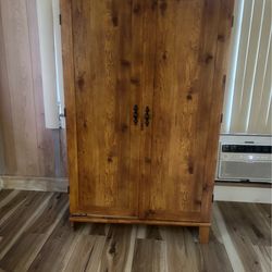Wood Cabinet / Desk