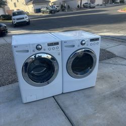 LG Washer And Gas Dryer 