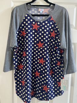 New Lularoe Randy, Size 2XL - 3/4 in sleeves