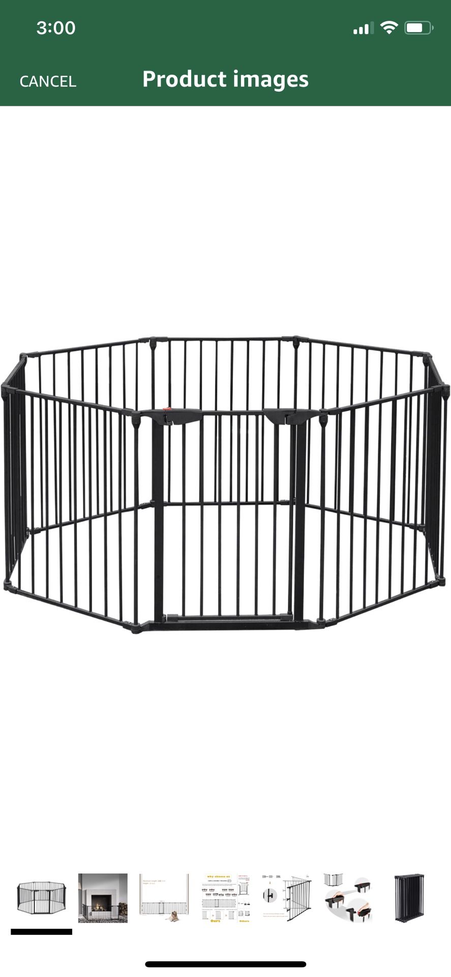 Baby/dog Safety Gate And Playpen