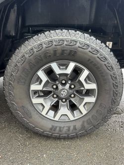 2023 Trd off-road rims and tires