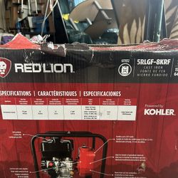 Red Lion 5RLGF-8KRF Cast Iron Gas Engine-Driven Agricultural Chemical Transfer Pump 