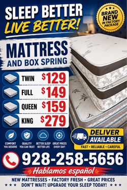 TWIN BED AND BOX SPRING. $129 deliver available