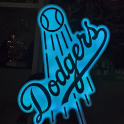 Dodgers Light Box 