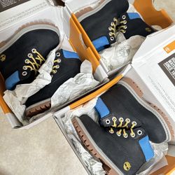 Timberland black boots for toddler size 5
