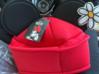 Disney Minnie Mouse Red Bow costume Hat