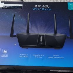 Netgear Nighthawk AX5400 Wifi 6 Router
