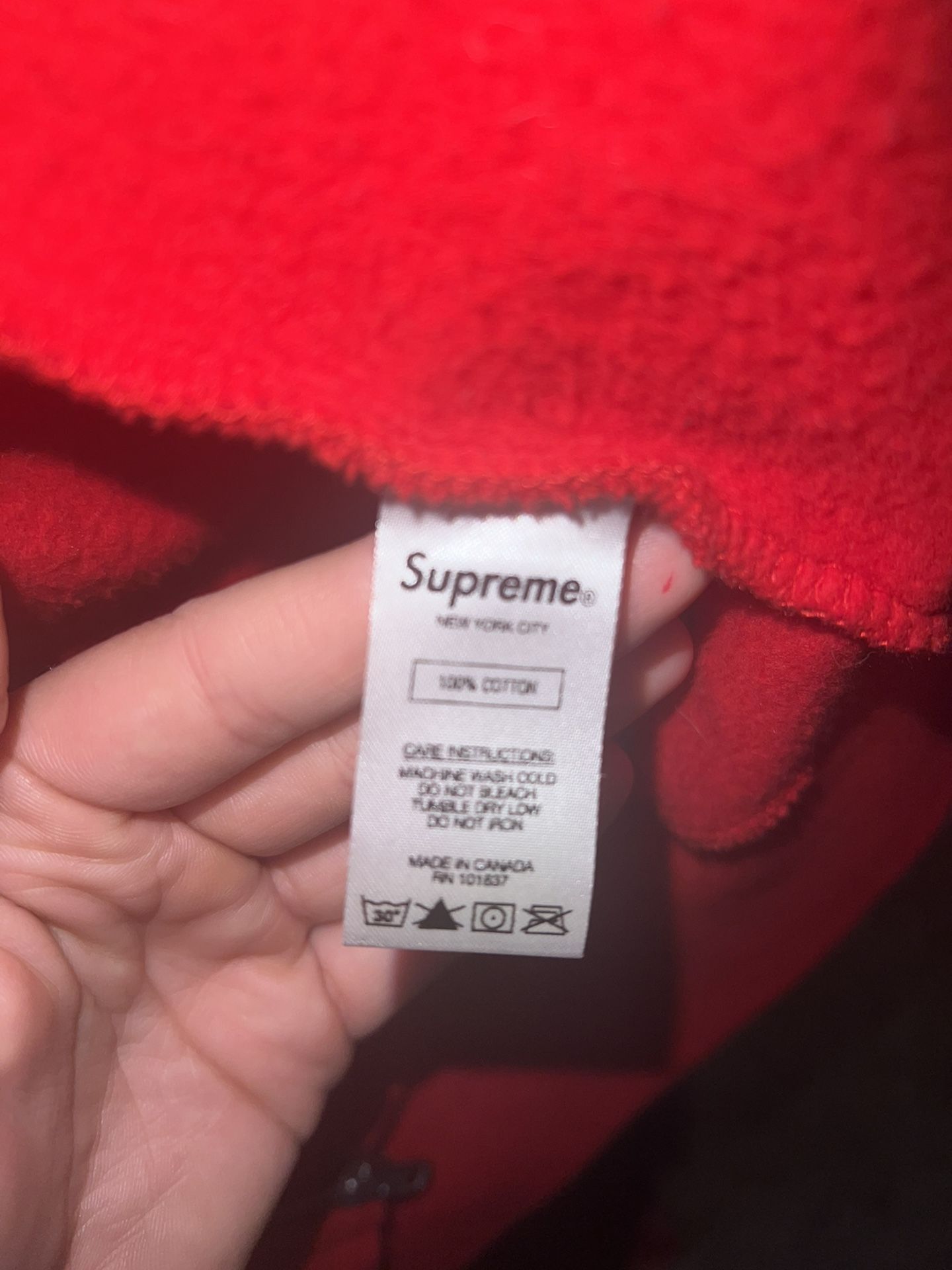 ✤アイアンマン✤ supreme シュプリーム M 美品　赤タグ Supreme new york in store registration