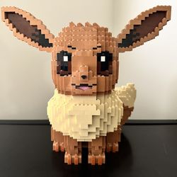 Full-Size Lego Pokémon Eevee from BrickerBuilds 