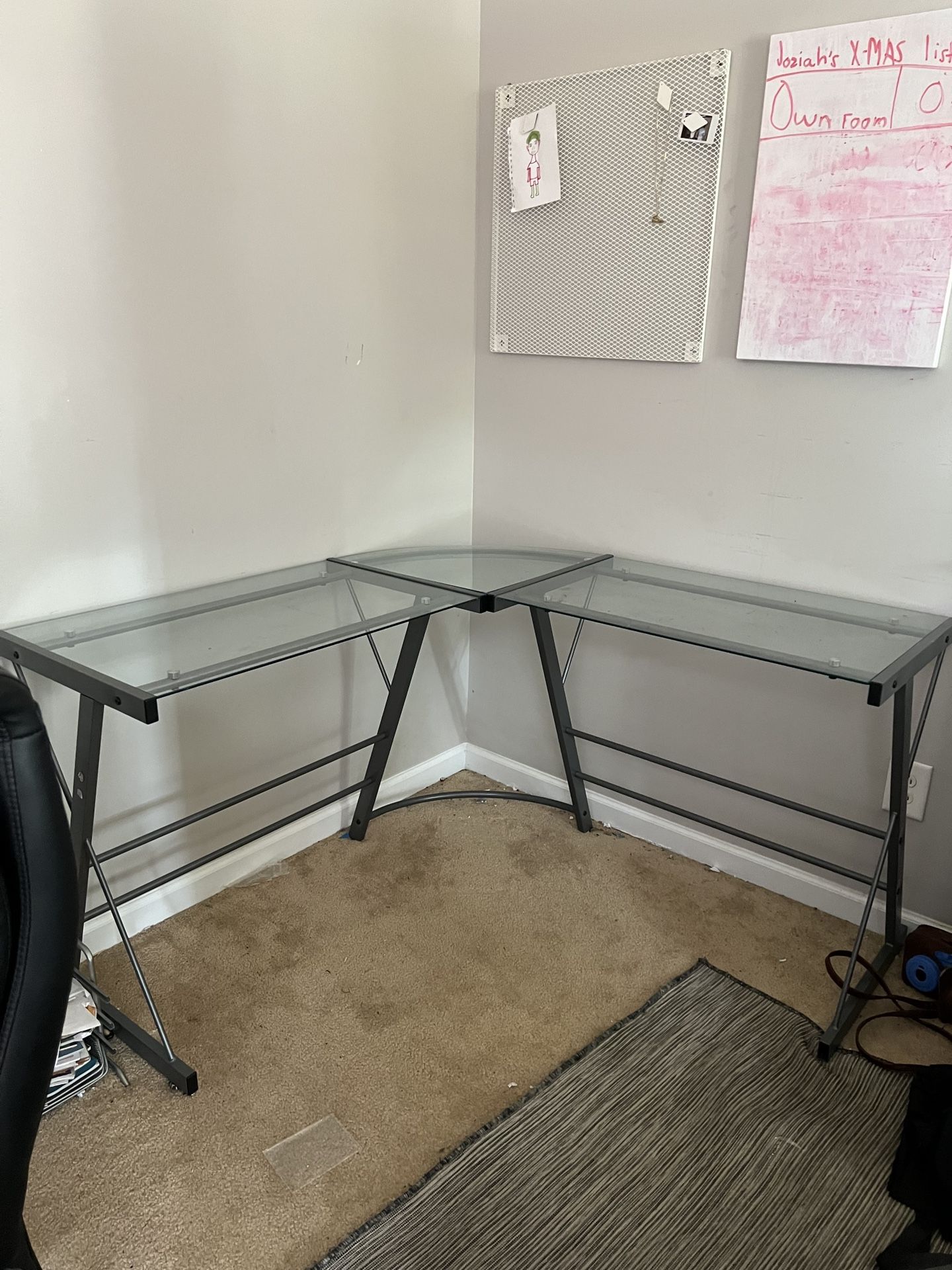 L- Shaped Computer Desk