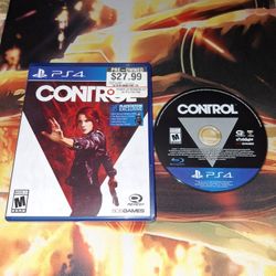 PS4 CONTROL...VERY GOOD CONDITION WITH NO SCRATCHES...ADULT OWNED AND KEPT IN A SMOKE FREE HOME...$20 OBO...