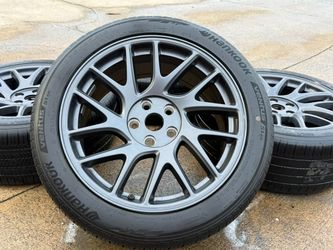 FREE DELIVERY 2024 Tesla Model 3 18” Photon Wheels And All Season Hancook Tires 30+% WITH TPMS