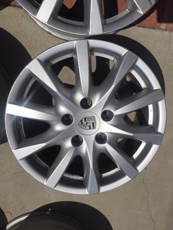 18" Porsche wheels